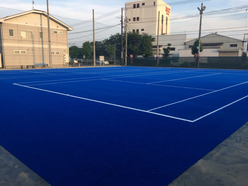 テニスコート設計 施工 アオヤマスポーツ