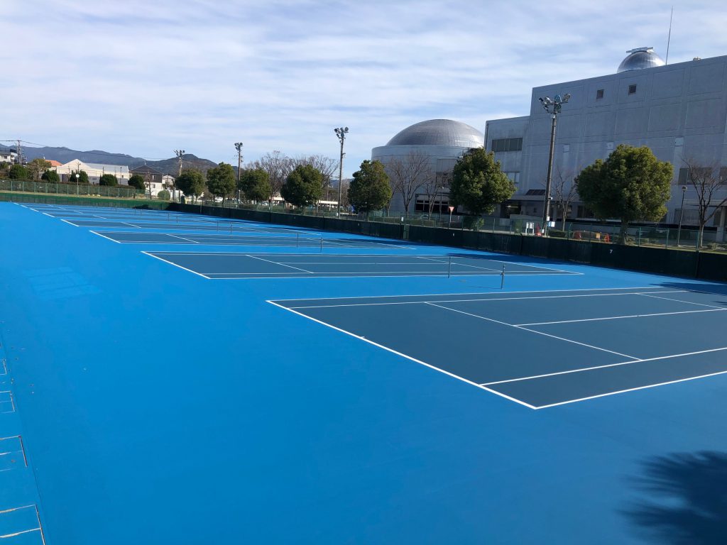 テニスコート設計 施工 アオヤマスポーツ